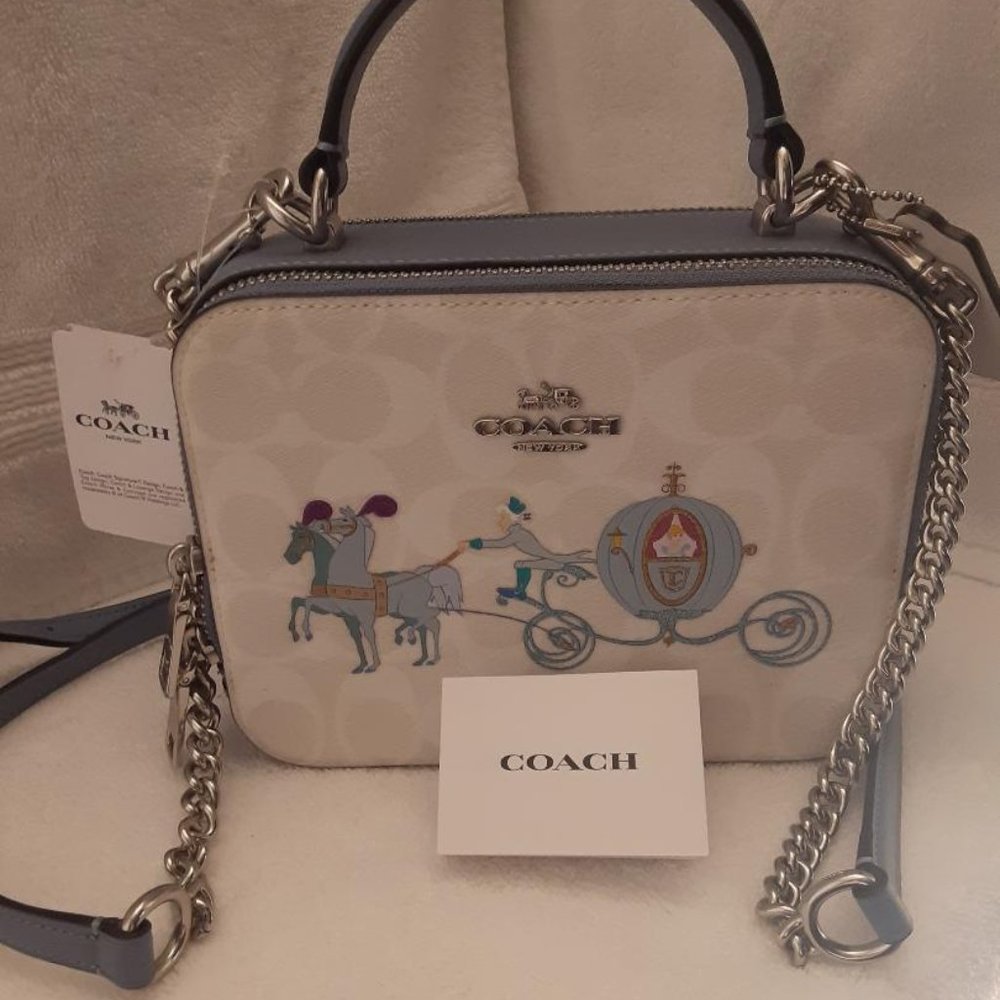Disney X Coach Cinderella Box Crossbody